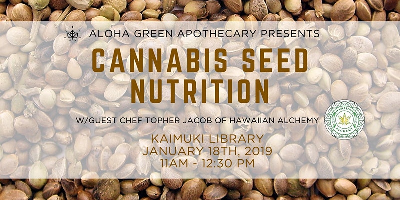 Cannabis Seed Nutrition