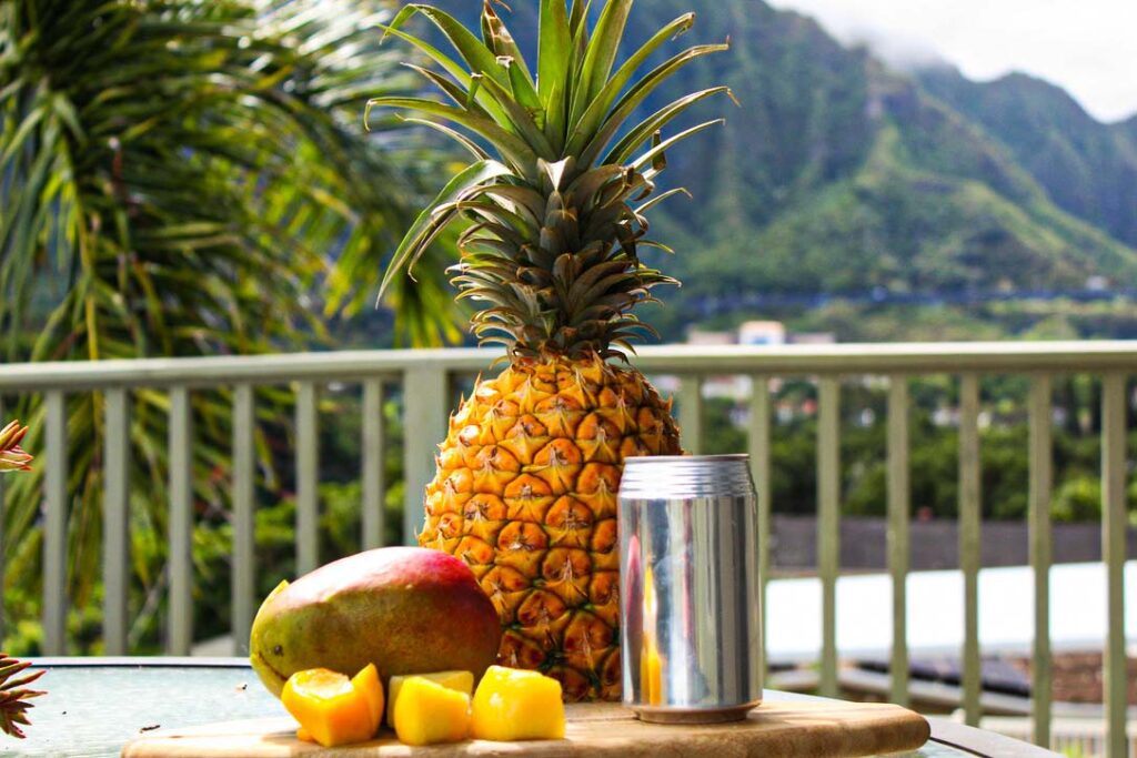 Introducing Hawaii's First Sparkling Canned Drink Tiny Bubbles