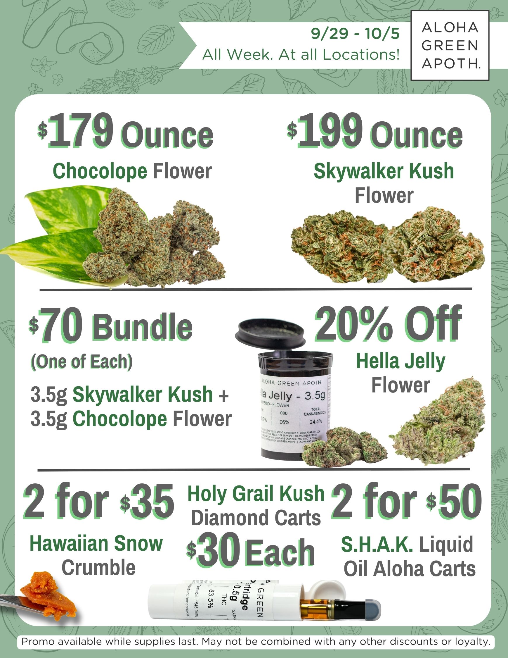 Print Sheet Sept. 29 - Oct. 5